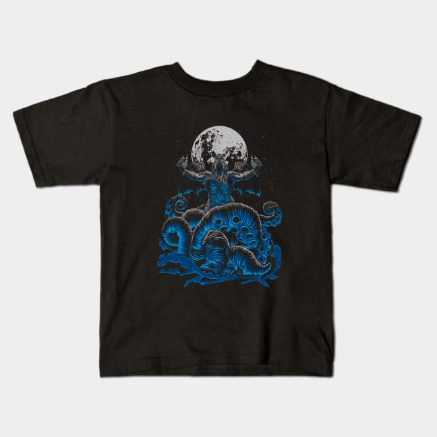 Nyarlathotep Kids T-Shirt by DesignsbyReg